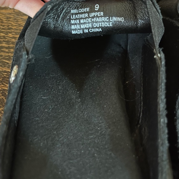 Yellow Box Melodee Womens Suede Black Slip-On Loafers - Picture 12 of 12